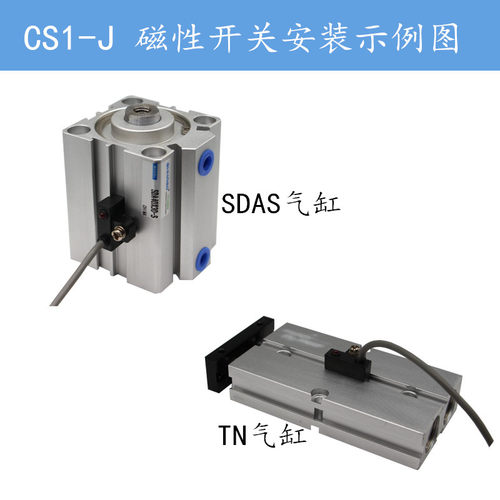 CS1-F气缸磁性开关CS1-J-U-G-M感应接近传感器D-A93-Z73 DMSG-020 - 图3