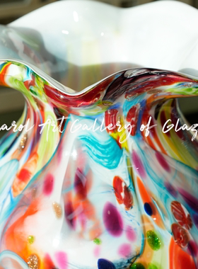 卡罗尔原创艺术感复古琉璃摆件