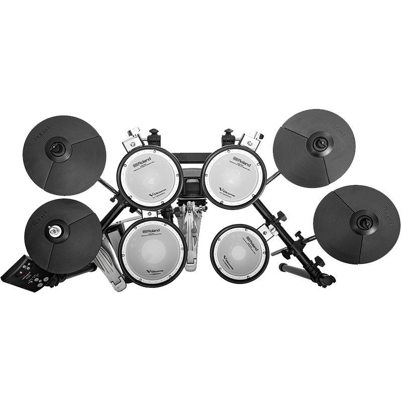 roland罗兰td-02kv / e1折叠架子鼓 嘉桐乐器电子鼓
