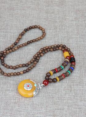 波西米亚民族风复古新中式项链