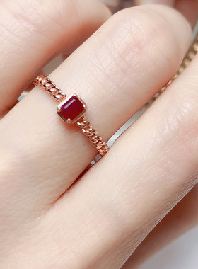 丛利女925银经典时尚戒指好看