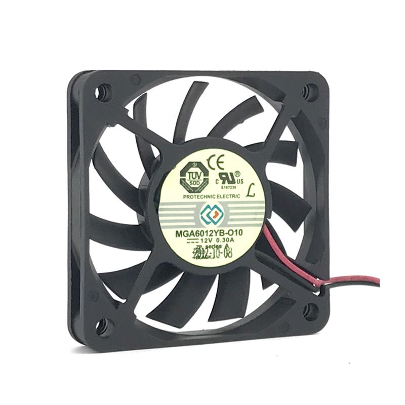 6CM fan 12V silent 0.30A 6010 chassis large air volume cooling -