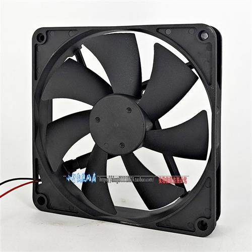 全新 14cm厘米5V 12V 24V电脑机箱主机显卡两线静音散热风扇 - 图1