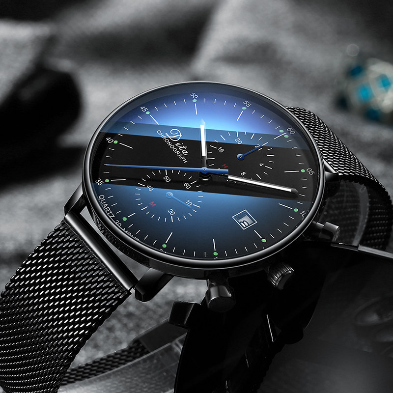 2020新款男士全自动十大防水机械表 迪塔凯迪森国产腕表