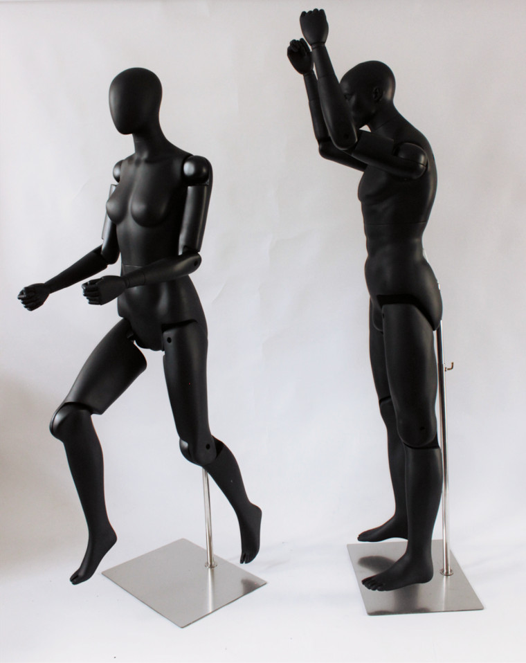 男女全身关节活动模特道具机器人道具可活动摆造型道具动作道具 - 图3