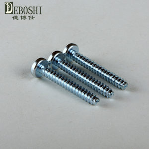 BT型圆头十字自攻螺丝 平尾开槽自攻螺钉 盘头割尾自攻M4*10-20mm