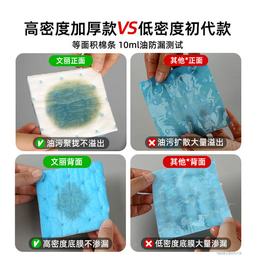 抽油烟机吸油棉条通用厨房加厚防油贴纸方太接油槽专用过滤垫油纸 - 图1