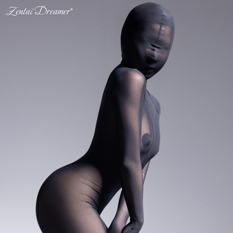 Zentai Dreamer|ZD18谜纱|基础款|神秘朦胧|丝滑垂顺|全包紧身衣-图1