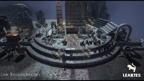 UE4虚幻 幻想地牢山洞穴场景 Merlin s Cave Environment 4.24-25 - 图2