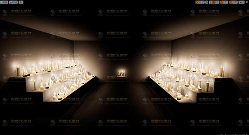 UE4虚幻4场景写实蜡烛Atmospheric Candles Pack非实物游戏3D模型 - 图2