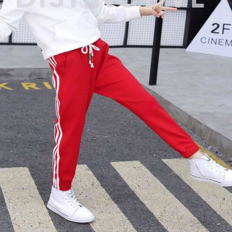 儿童装裤子女童运动裤2025秋装新款休闲春秋长裤洋气中大童宽松裤