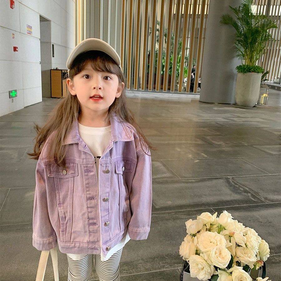 女童牛仔外套春装2025新款洋气外穿女孩时髦休闲甜美百搭春秋上衣,淘宝优惠券,粉丝福利购,淘宝优惠卷