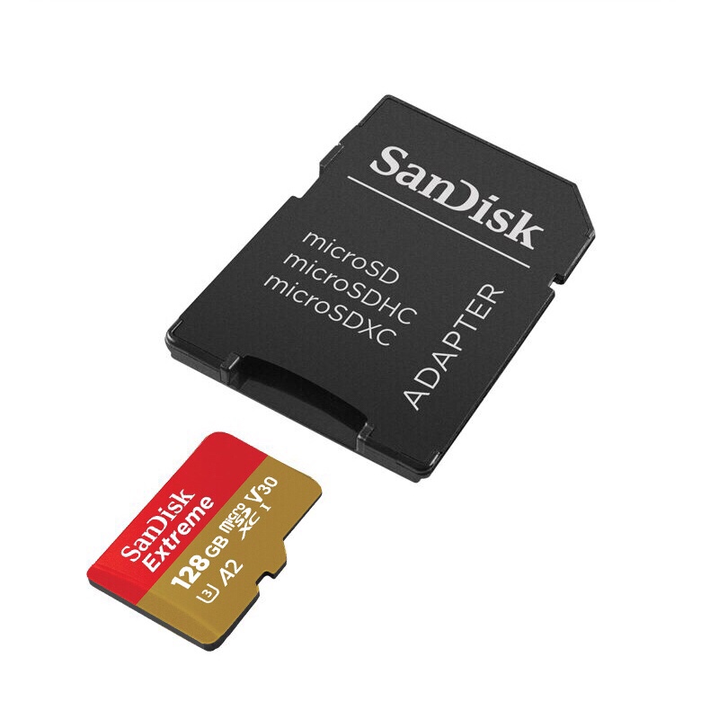 sandisk闪迪128G内存卡无人机大疆micro SD存储卡高速tf卡闪存卡 - 图1