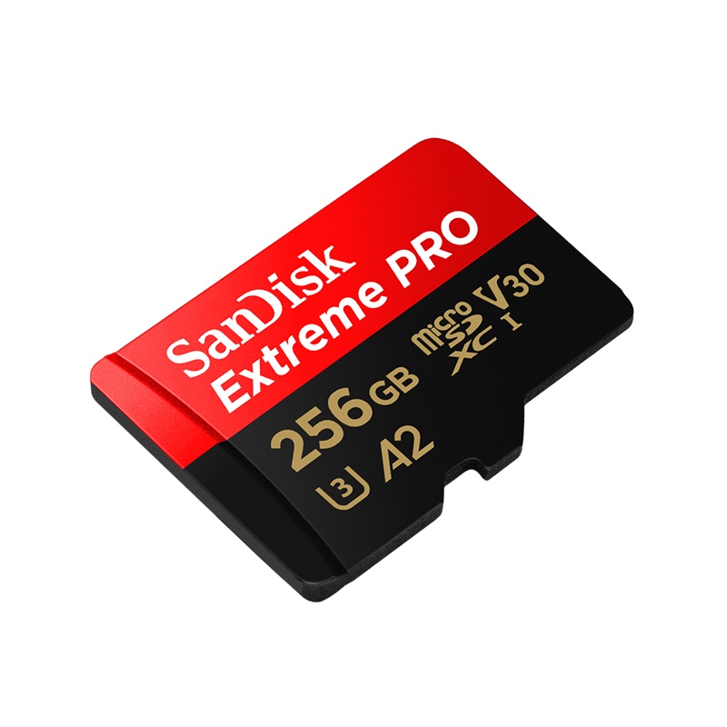 SanDisk闪迪 256g 无人机TF卡手机内存卡microsd卡A2相机卡存储卡 - 图0