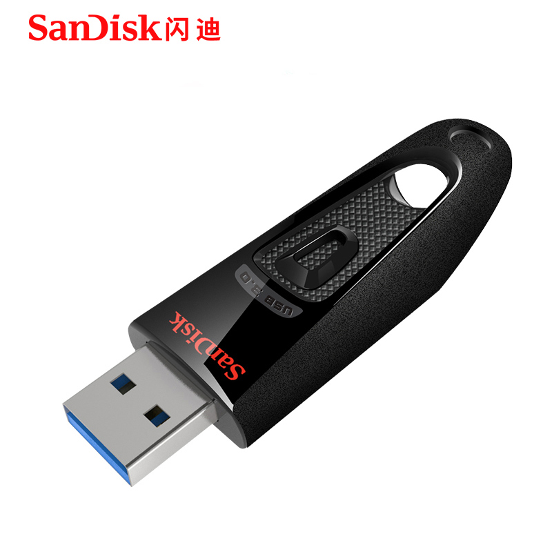 闪迪U盘官方旗舰店正品64gu盘电脑USB3.0高速优盘加密迷你系统盘-图0