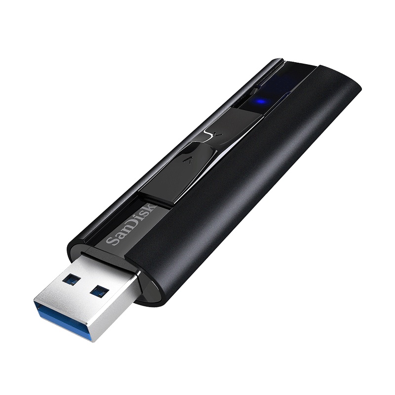 sandisk闪迪U盘512g大容量USB 3.2固态闪存盘高速商务加密金属u盘 - 图0