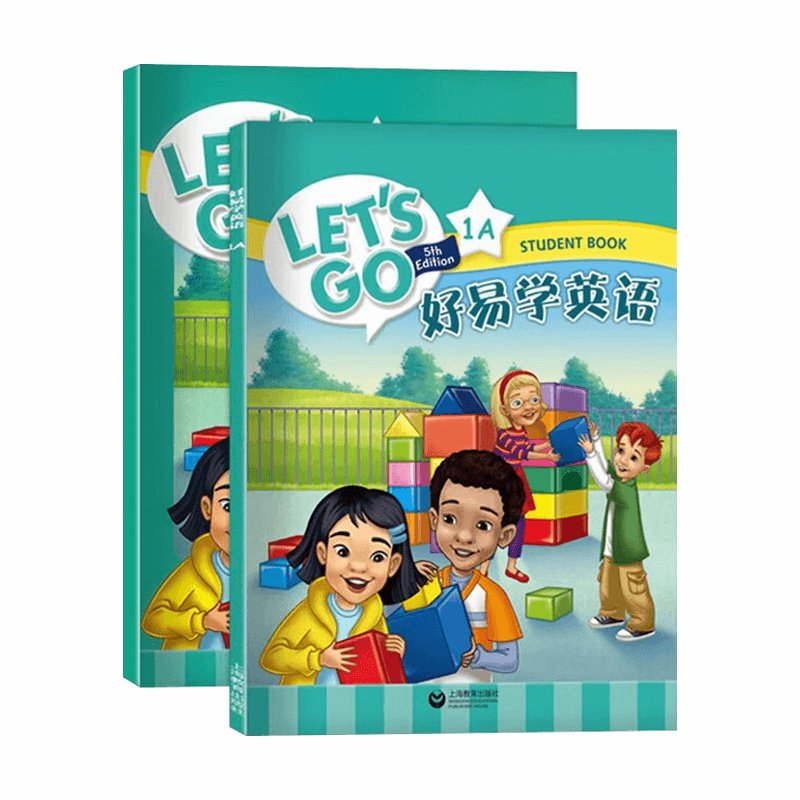 原版进口好易学英语牛津少儿英语 第五版let's go 1A级别学生 课本+练习册+线上账号小学英语letsgo教材牛津少儿英语lets go国内版
