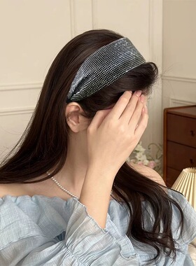 [安娜王妃]2025法式新品满天星优雅发箍时尚小香风气质女士发饰