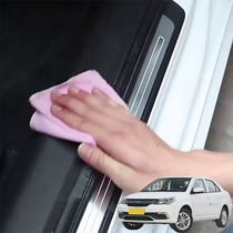 Application of Geely Kumgang wealth car threshold bar anti-step sticker protection upscale anti-scraping patch protection strip anti-bumper