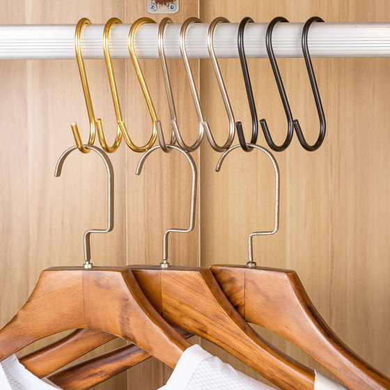 Clothing store s hook s hook long hook metal gold