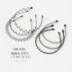 Kawano fashion style men's wavy hair hoop Internet celebrity hairpin