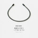 Kawano fashion style men's wavy hair hoop Internet celebrity hairpin