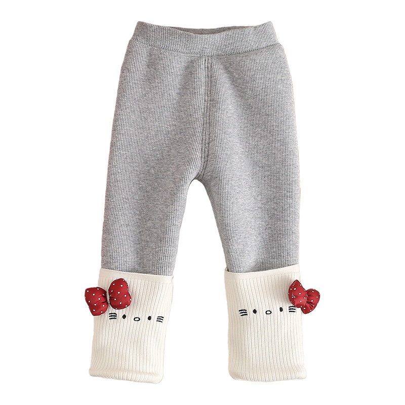 女童加绒加厚裤子秋冬宝宝一体绒无骨堆堆袜裤儿童冬季白色打底裤,淘宝优惠券,粉丝福利购,淘宝优惠卷