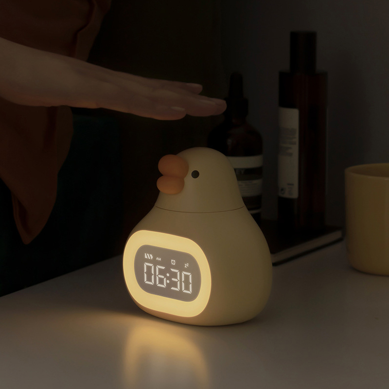 Goose | Alarm Clock 胖胖鹅贪睡闹钟 治愈氛围夜灯 无极调光设计 - 图2