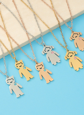 夏秋季人物带钻食品级材质