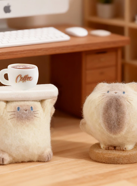 猫猫PAI情绪开演盲盒治愈摆件