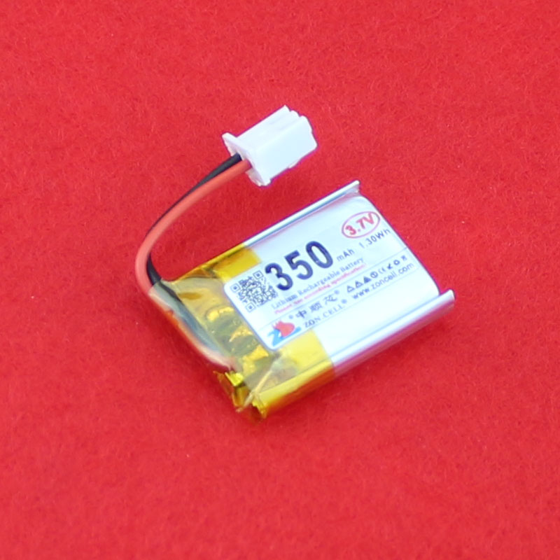 中顺芯702025打火机行车仪蓝牙便携设备聚合物锂电池3.7V 350mAh - 图2