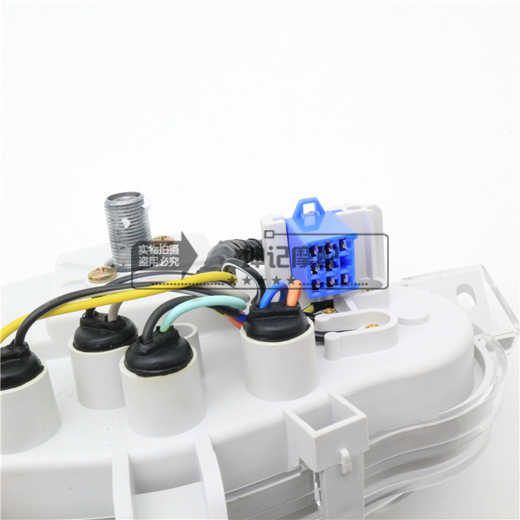 适用豪爵HJ110-6/6A/UD110弯梁摩托车仪表总成里程表公里速度码表 - 图3