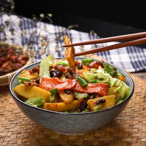 温州特产平阳黄粿 黄年糕条 汤年糕炒年糕栀子糕火锅料 475克*5条 - 图0