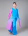 Trang phục nam Hanfu trang phục múa cổ điển trang nhã quạt khiêu vũ trang phục múa kiếm quần áo phong cách Trung Quốc - Trang phục dân tộc