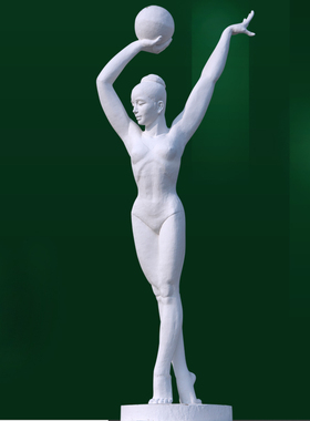 玻璃钢铸铜雕塑户外学校人物运动雕像排篮球体育景观园林装饰摆件