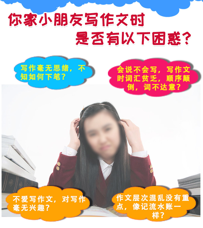 作文公式+阅读公式全套6册余地著 小学生到初中高中全套 作文阅读理解 小考中考满分作文分类大全作文辅导指导写作素材优秀作文书
