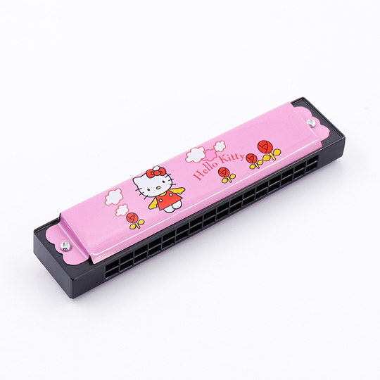 青歌KQ02卡通口琴 儿童自学口琴16孔初学者入门吹奏乐器C调口琴