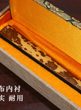 古风宋锦流苏扇盒收藏送礼扇子盒子复古收纳扇子中国风折扇盒