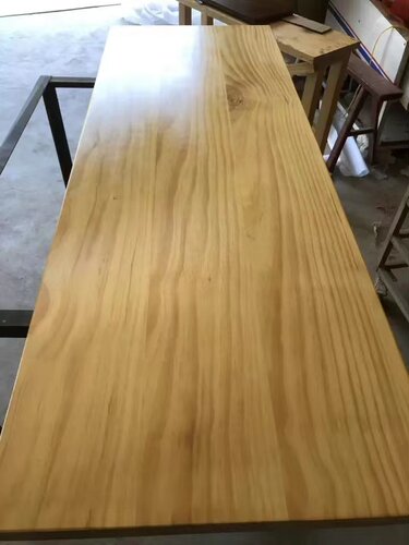 白蜡木实木桌板进口原木大板桌面板家用书桌餐桌吧台台面支持定制 - 图0