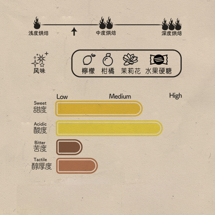 菠萝咖啡成子镜水浅烘焙豆阿拉比卡水洗耶加雪菲手冲美式罐装120g