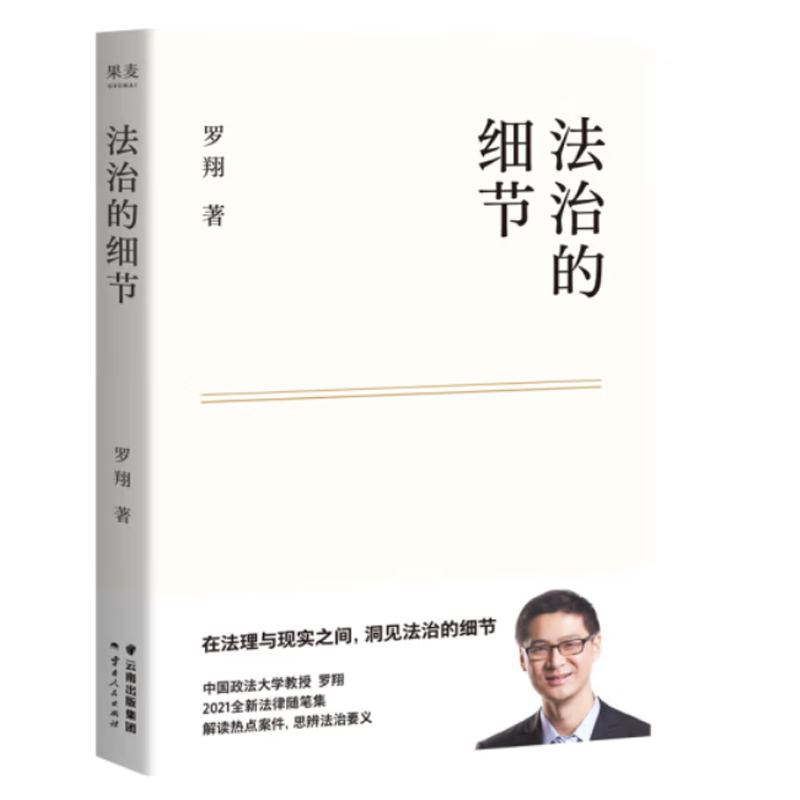 中法图正版法治的细节罗翔云南人民法律与道德法理思辨正义实现罗翔法学理念科普案件分析法学随笔法治思维书籍电车难题-图0