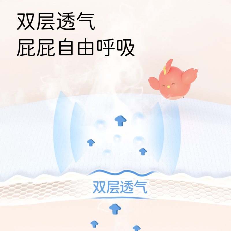 雀氏薄快吸拉拉裤宝宝学步裤透气大吸量婴儿纸尿裤尿不湿SM-XXXL