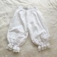 Lolita ເດັກຍິງຍີ່ປຸ່ນອ່ອນ accordion pleats leggings ຄວາມປອດໄພຫວານ Lolita ສະດວກສະບາຍ pumpkin pants ແບບຍາວ