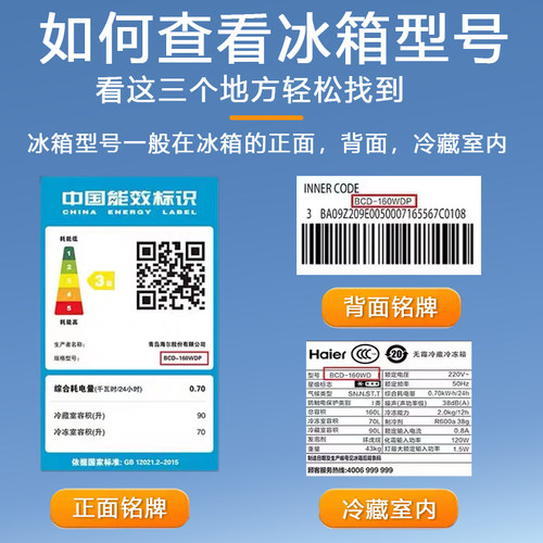 适用尊贵BCD416 435CA 436CE 439CA 460C冰箱密封条门胶条磁性圈 - 图2