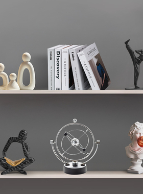 现代简约风黑白抽象艺术摆件