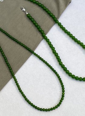 doudoustore绿玉髓项链