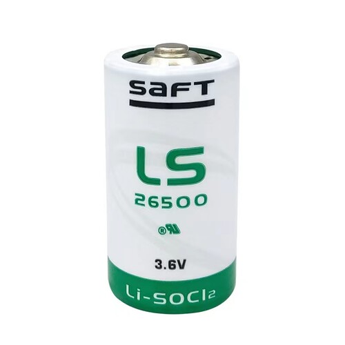 SAFT帅福得LS26500 3.6V 2号C型ER26500 燃气蒸汽表流量计PLC电池 - 图3
