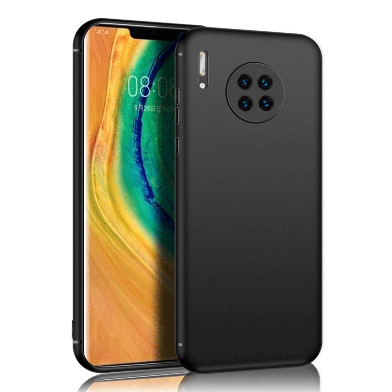适用华为mate30手机壳mate30Pro磨砂Mate30epro硅胶软壳防摔RS保时捷版全包镜头超薄保护套男士女生新款简约 - 图0