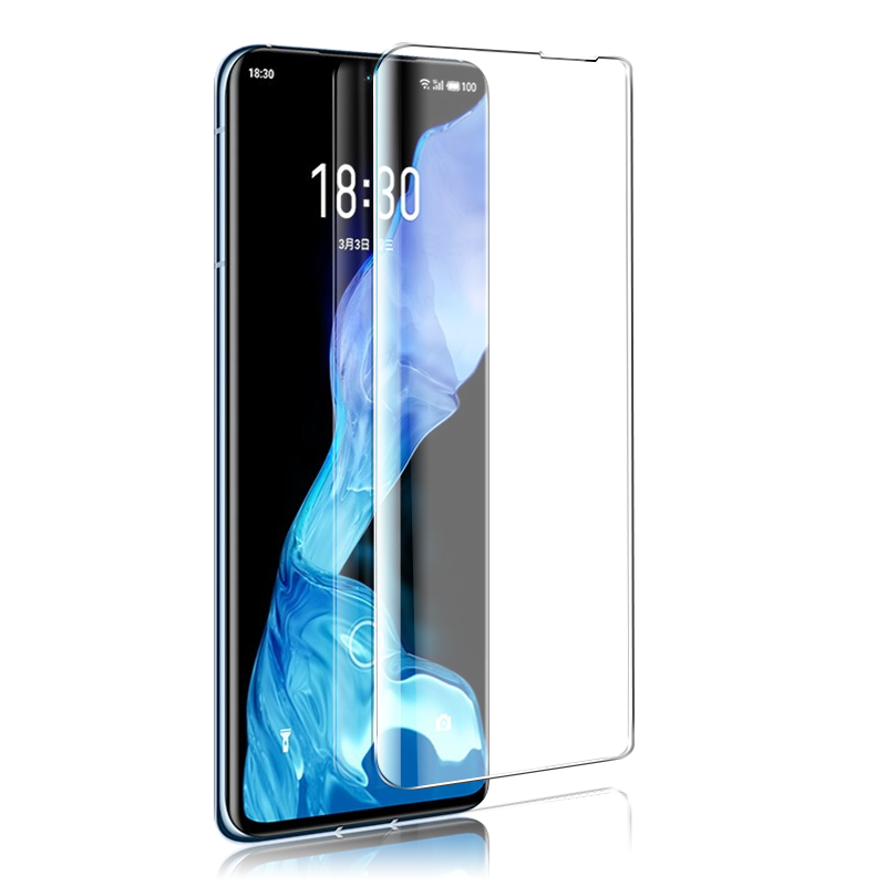 睿昇适用魅族18X钢化膜18Spro保护膜meizu18手机贴膜UV曲面16thplus水凝膜X魅族note8高清玻璃膜防刮花抗指纹