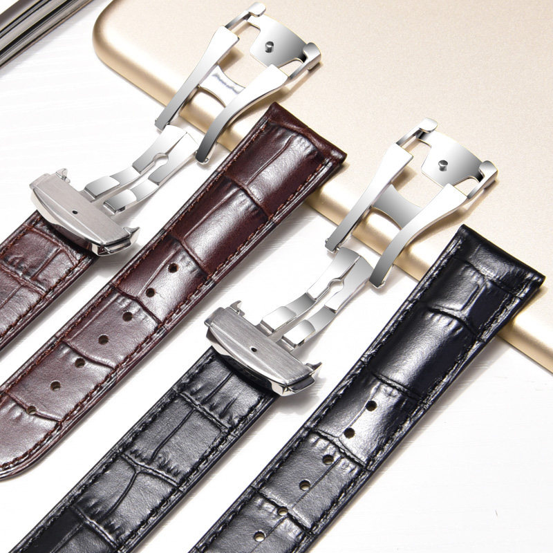 欧米茄男真皮代用欧米加欧米伽表带 gomant古曼缇启程配件